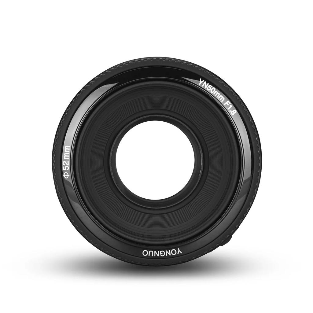 Объектив Yongnuo 50mm F1.8 для Canon, объектив для камеры Yongnuo с большой диафрагмой и автофокусом