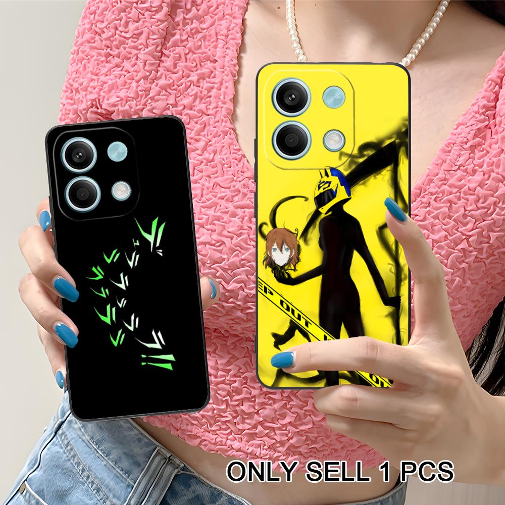 Чехол для телефона аниме Durarara для Xiaomi Redmi Note 14 13 12 11 S Pro Plus 4G 5G, мягкий ТПУ, противоударный чехол
