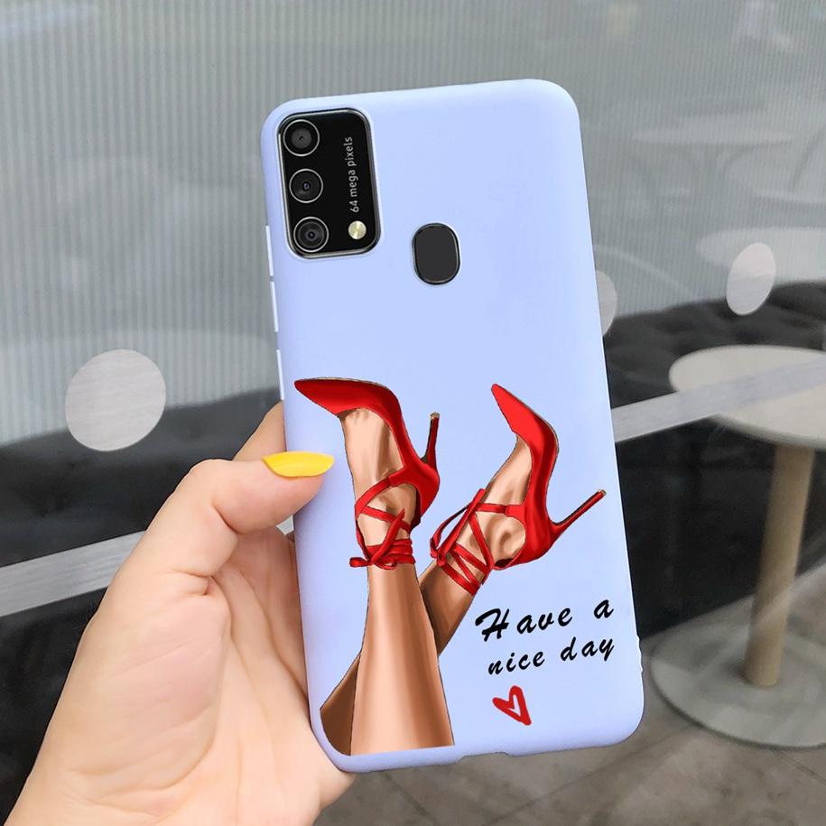 Чехол для Samsung Galaxy M31 M21s 2020 Парный Чехол для телефона с Сердечком Любви Для Samsung M31 Prime SM-M315F M 31 M 21s Мягкий Чехол 6,4 дюйма