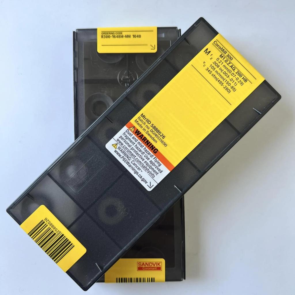 Оригинальная Sandvik / R300-1648M-MM 1040 твердосплавная пластина для токарного станка с ЧПУ 10 ШТ
