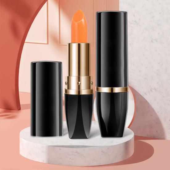 Меняющая цвет губная помада с каротином, тонированный бальзам для губ, увлажняющий мерцающий бальзам, долговечная PH-губная помада для женщин и девочек, принадлежности для макияжа