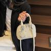 Bag Women 2025 Summer New Korean Edition Fashion Retro Portable Shell Bag Simple Casual One Shoulder Crossbody Bag Women