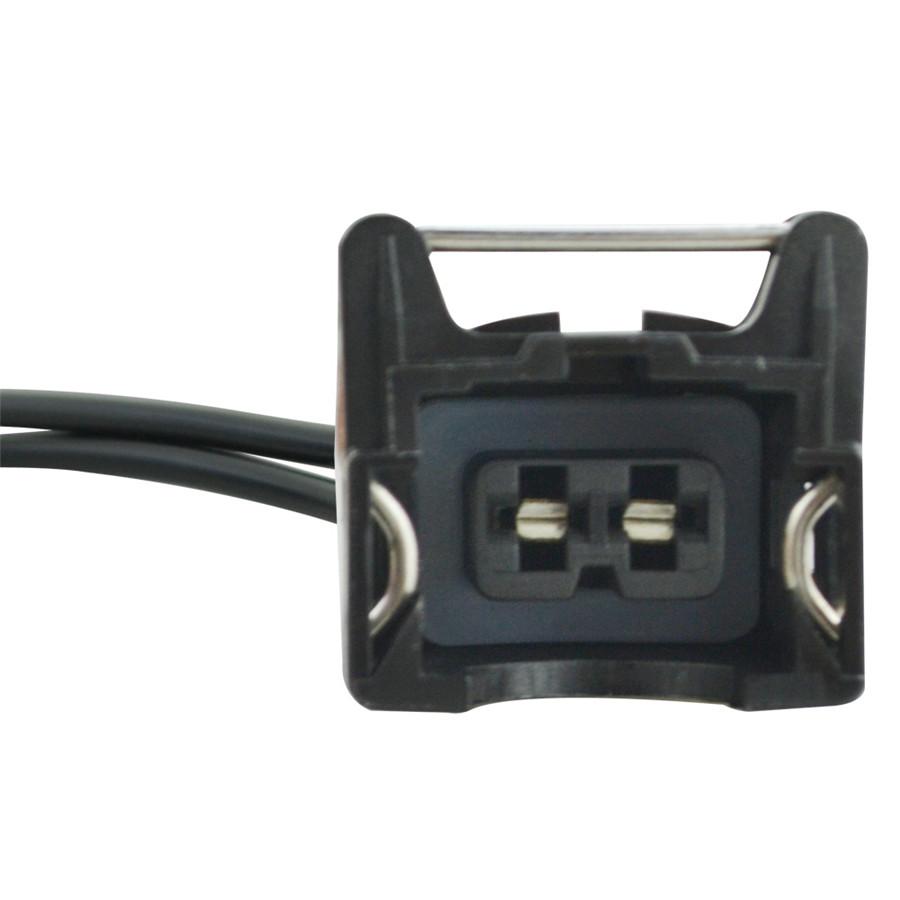 16PCS New Universal Fuel Injector Connector Wiring Plugs Clips Fit For EV1 OBD1 Pigtail Cut & Splice