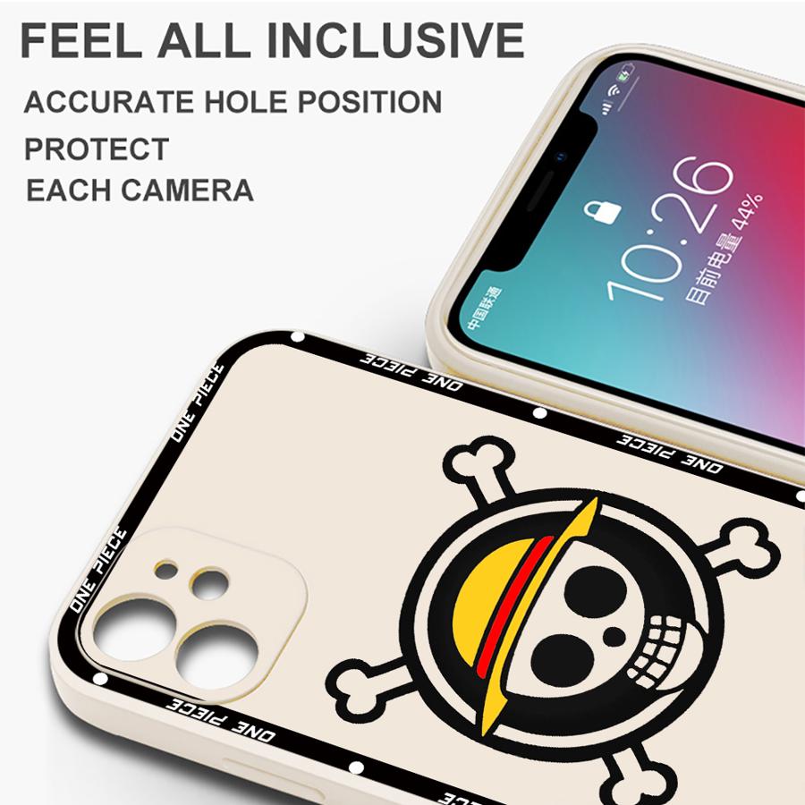 Чехол для Apple iPhone 17 Pro Max XS XR 7 8 15 Air 13 Mini 11 16 12 Plus Чехол для телефона Логотип One Piece