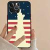 Чехол с флагами США и Великобритании для iPhone X XR XS 11 12 13 14 15 16 pro MAX mini, матовый, противоударный