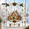 Calming Home Decor for Living Room Christmas Wind Chime, Acrylic Sun Catcher Outdoor Garden Patio Decorative Wall Art Bedroom Decor, Hanging Yard with