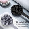 Silicone Long Handle Bath Brush & Double-Sided Back Scrubber