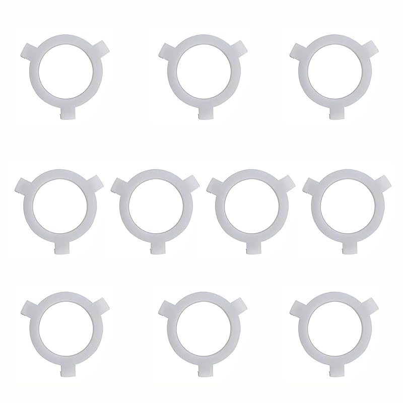 10 шт. колец-переходников для абажура, переходник для колец абажура, аксессуары для ламп, адаптер для замены шайбы абажура, E27 на 11 мм