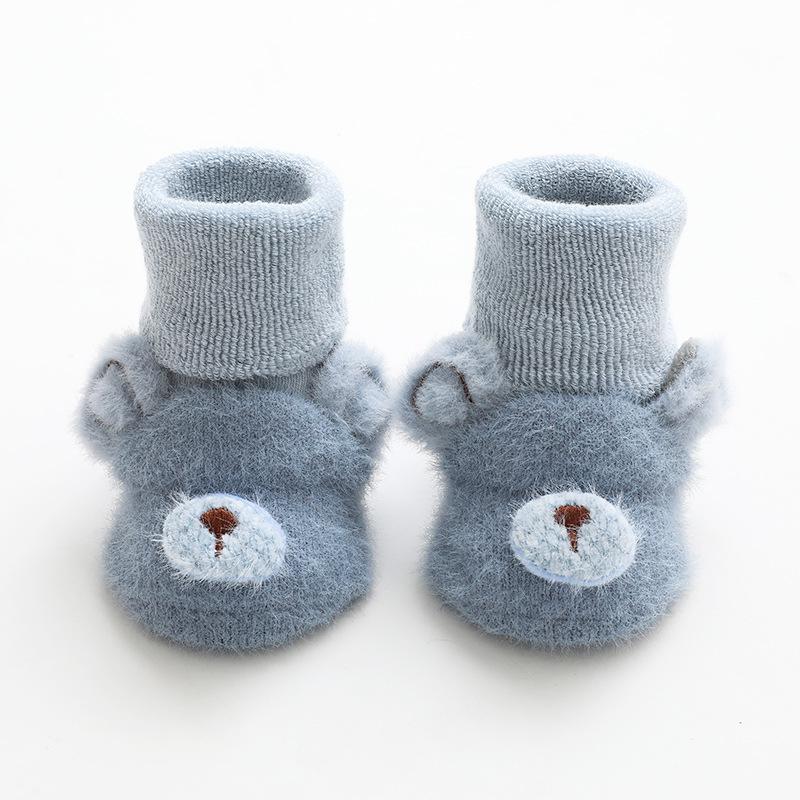 Autumn Winter Thick Baby Non-slip Cartoon Socks for Newborns
