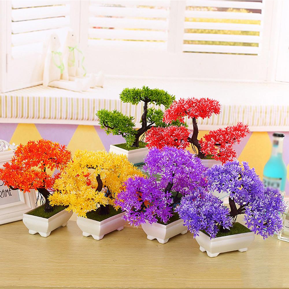 Высококачественные горшечные растения, яркие реалистичные украшения 18,5 см, экологически чистые