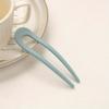 Модные палочки для волос конфетного цвета для женщин, заколки для волос в форме ракушки, 1 шт., минималистичные шпильки в форме U для девочек, головные уборы для создания пучков