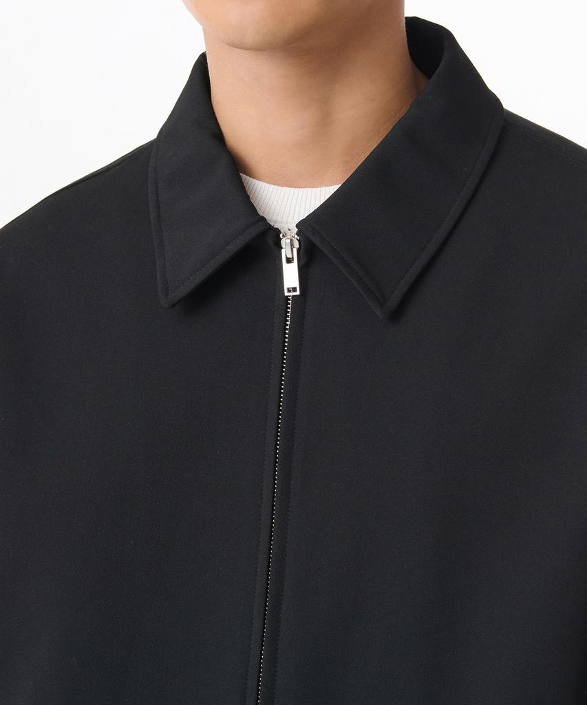 Musinsa Standard Relaxed Minimal Blouson Jacket [Black]