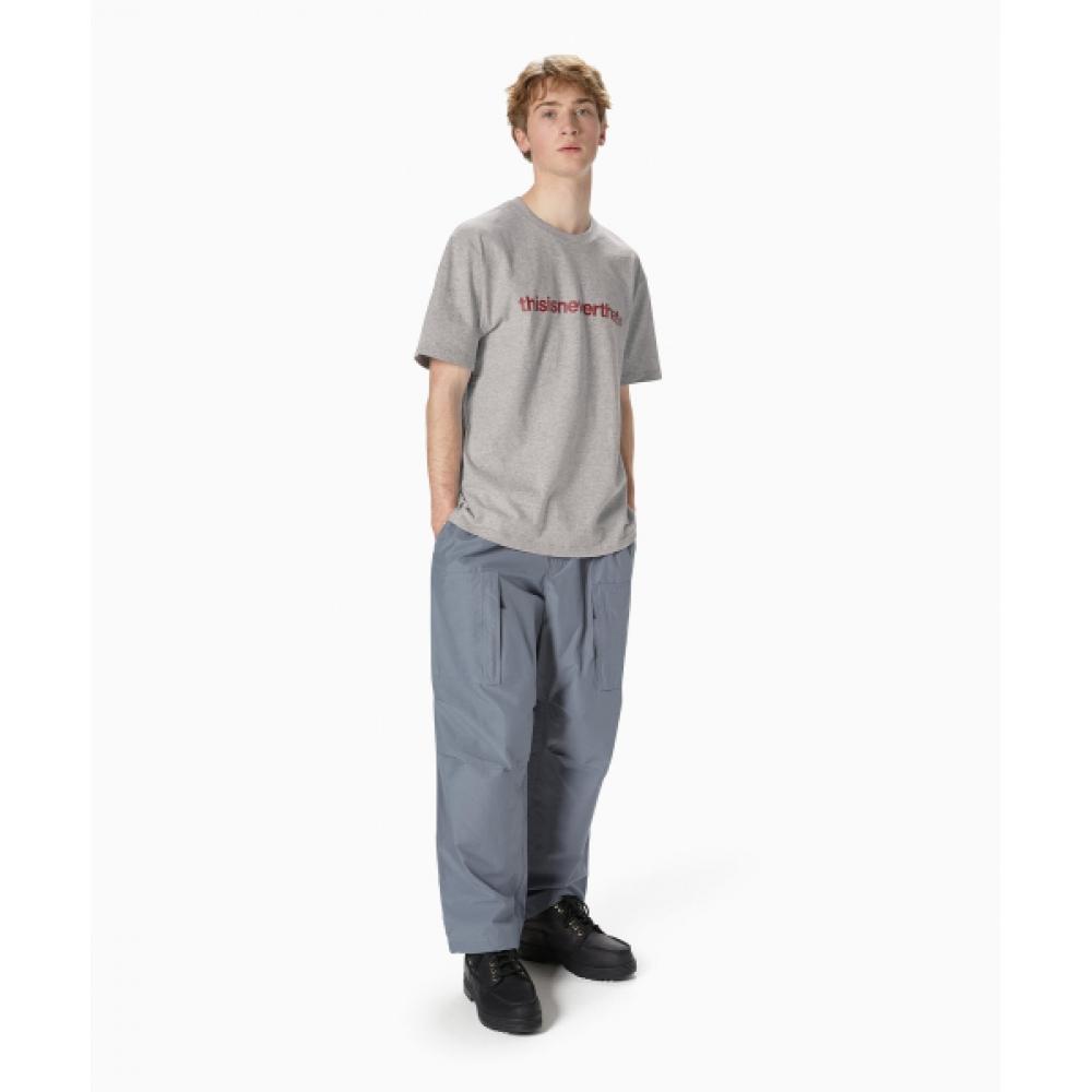 Thisisneverthat Футболка с логотипом T, цвет Heather Grey
