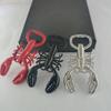 Metal Lobster Corkscrew Bottle Opener Portable Wine Bottle Remover Kitchen Gadgets Keychain  Summer