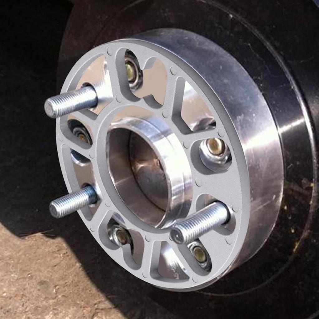 Прокладка автомобильного колеса, ступица, легко устанавливаемые аксессуары, алюминиевые прокладки для шпилек 4, 5