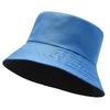 New Spring and Summer Small Fresh Basin Hat Tide Solid Color Bucket Hat Men's and Women's Outdoor Travel Visor Tide Version Hat
