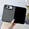 Магнитный чехол-книжка Luxury Carbon Fiber Leather для iPhone Duo Fold, Защитная задняя крышка для Magsafe, Чехол для беспроводной зарядки