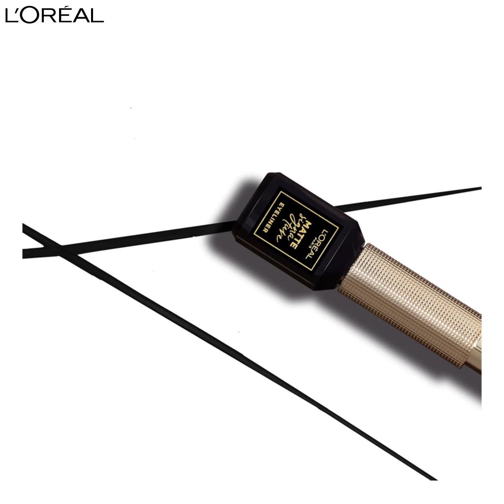 L'Oreal Paris Матовая фирменная подводка для глаз 11 мл. (черный) - косметический