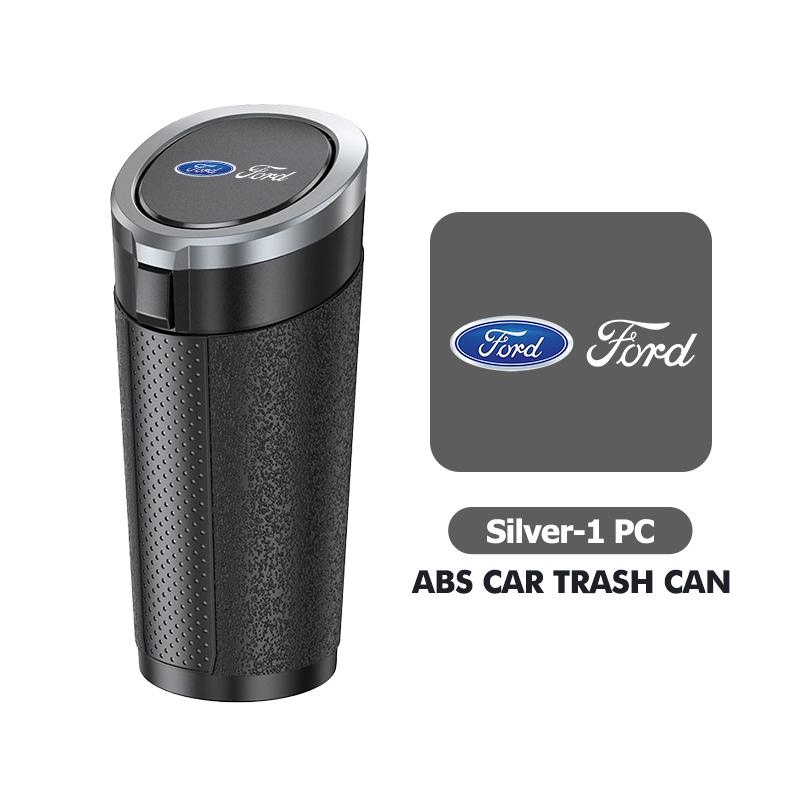 bldf8 Car Trash Can Durable Waterproof ABS Garbage Storage Box For Ford Fiesta Ranger Mondeo Escape Ecosport Fusion Explorer