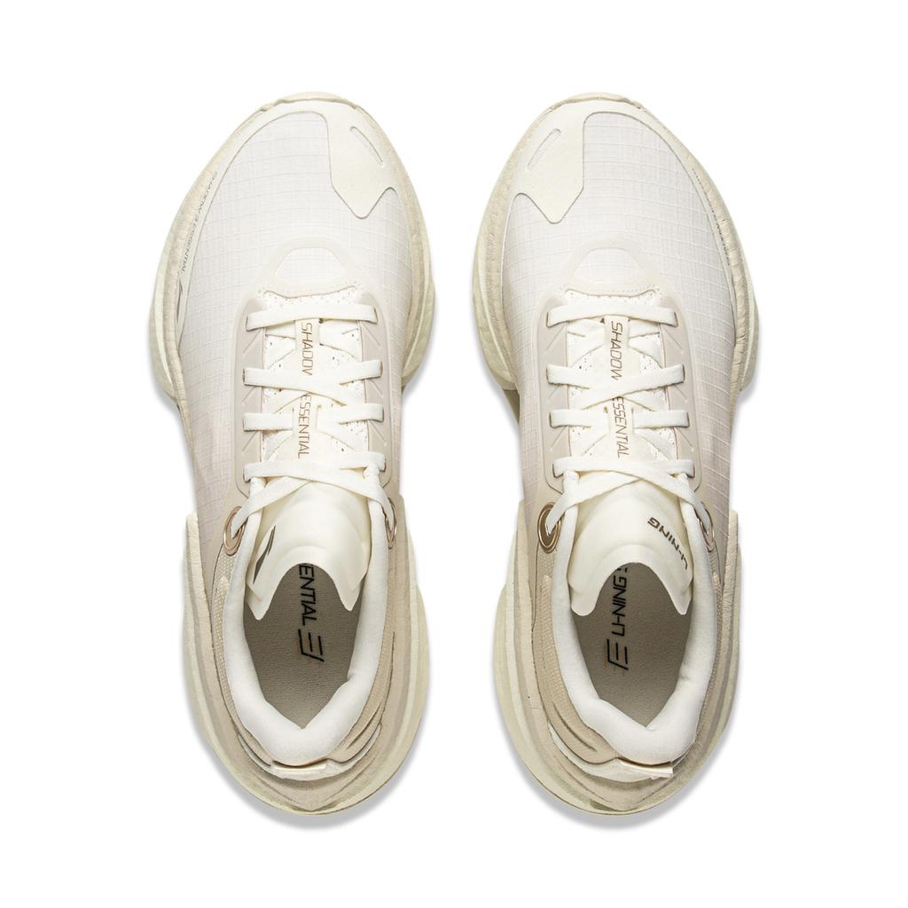 Li Ning Shadow 3 Essential Амортизация Поддержка Отскок Низкие Кроссовки для Бега Женские Хаки ARRV002-37