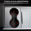 Подстаканник для центральной консоли, ящик для хранения, нетоксичный для модели Tesla 3 года 2021 2022, идеально подходит для водонепроницаемых аксессуаров для салона автомобиля