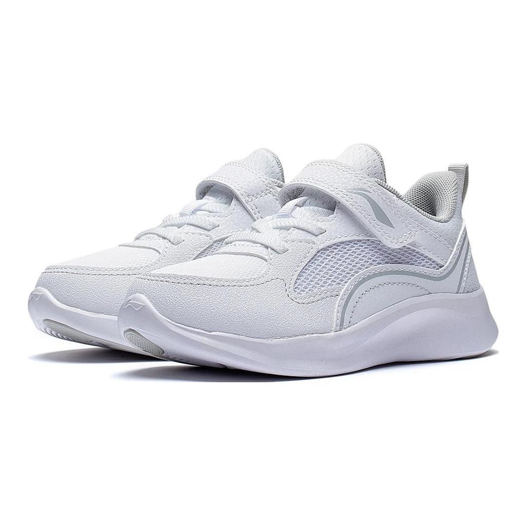 Li Ning Kids Ling Yue 3.0 Удобная универсальная нескользящая повседневная обувь Детская повседневная обувь белого цвета YKNT022-1