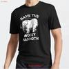 Спасите мамонта Ретро Животное Смешная Юмористическая Активная Футболка Винтажная Растянутая Мягкая Мужская Дизайнерская Одежда