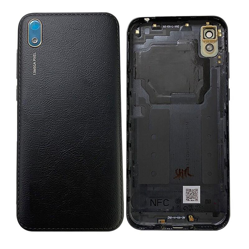 Новый задний корпус для Huawei Y5 2019 AMN-LX9 AMN-LX1 LX2 LX3, задняя дверь с аккумулятором и камерой