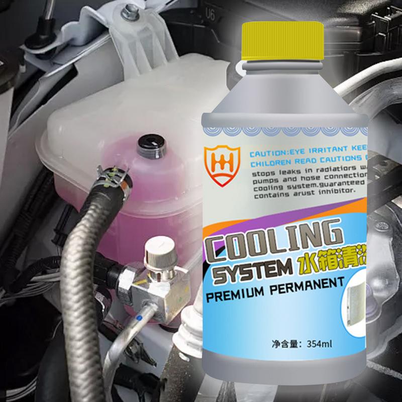 Очиститель для труб водяного бака для системы охлаждения 354 мл мягкая очищающая жидкость мощное средство для автомобильного водяного бака аксессуары для чистки автомобиля