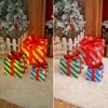 Christmas Luminous Gift Box Cross border Foldable Festival Party Decorations Props Atmosphere Lights Gifts Decorative Lights