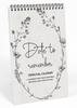 Inkdotpot Floral Wreath Perpetual Calendar, Important Dates To Remember- 6x9 Monthly and Daily Journal for Special Days