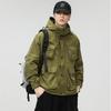Hooded Jacket Men'S Season Casual Tooling Boys Jacket Trendy Mountain Jacket Clothes