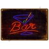 Vintage Posters Cocktail Tin Sign Plaque Metal Sign Plate Decoration Wall Art Home Decor For Bar Pub Club Man Cave Iron Painting