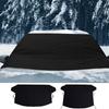 Зимний чехол от снега на лобовое стекло 600D Оксфорд Автомобильный чехол от льда на переднее лобовое стекло Сверхпрочный Автомобильный чехол против замерзания и обледенения для стекла