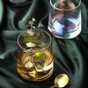 Набор iridescent (радужных) стаканов из высокоборосиликатного стекла