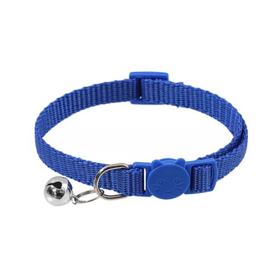 Ошейник для кошек с колокольчиком, мягкий, безопасный ошейник для кошек с быстросъемной пряжкой, регулируемый нейлоновый ошейник для кошек и щенков