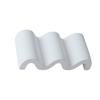 Gypsum Soap Dish With Quick Dry Design Wavy Shape Modern Decors Jewelry Display Rack For Sink Countertop Shower