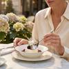 Shell Shape Stainless Steel Spoons French Table Serving Spoons Durable Dessert Spoons  Hotel