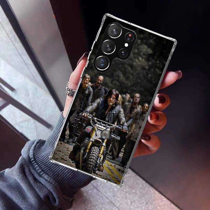 The Walking Dead Daryl Dixon Phone Case For Samsung Galaxy S23 S24 S25 Edge S26 Ultra S22 + S21 Plus S20 FE Cover Silicone Print