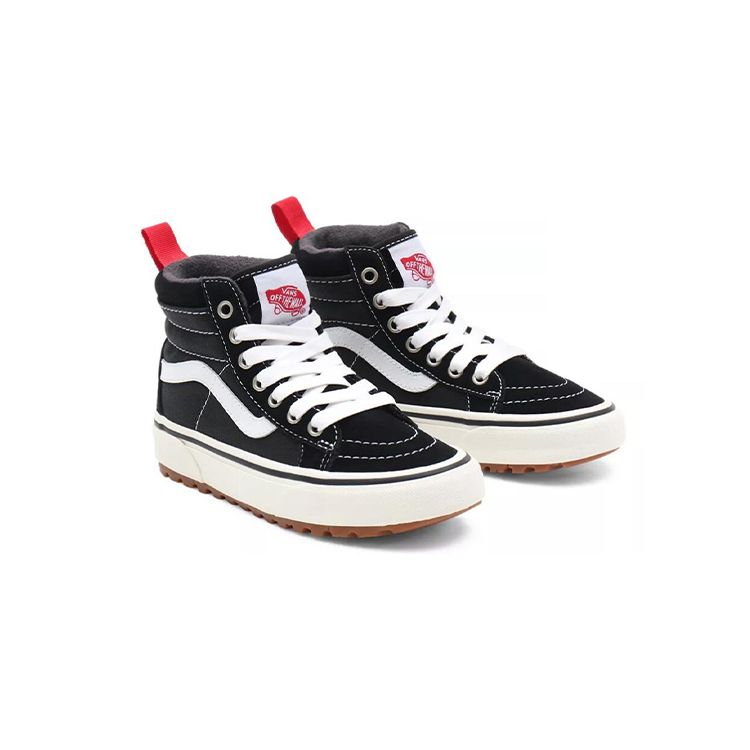 Vans Sk8 Mte-1 High Top Kids Skate Shoes Black Kids Sneakers VN0A5HZ56BT