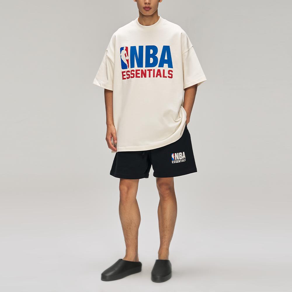 Fear of God Essentials NBA 90s Tee Cream White Unisex Tops 125NB252004F