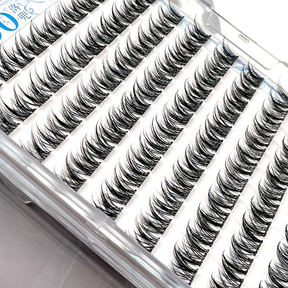 120 шт. Накладные ресницы для начинающих без клея в стиле мыши, DIY наращивание ресниц для женщин