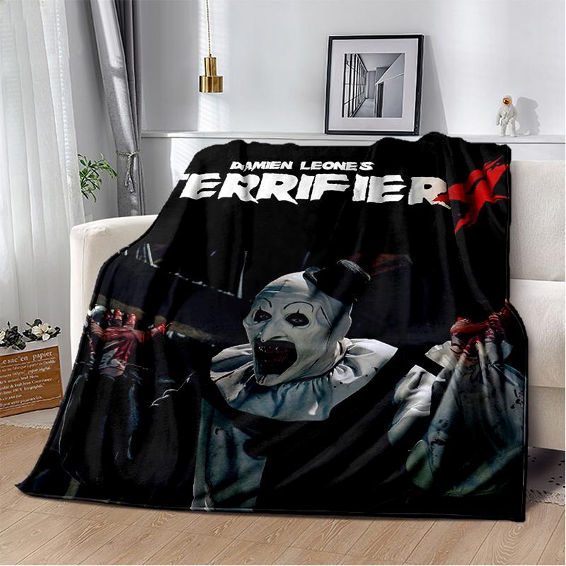 29 Style Terrifier Horror Movie Halloween Gift Soft Plush Blanket,Flannel Throw Blanket for Living Room Bedroom Bed Sofa Cover