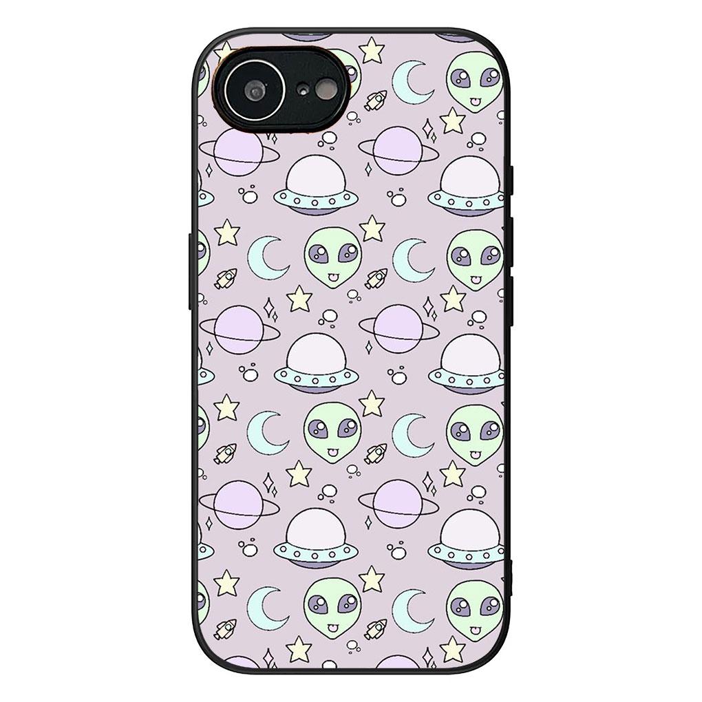 Cover for Apple iPhone 17 16 14 15 Pro Max Plus 15+ 16E XR ProMax Air 16+ Phone Case Alien Universe Galaxy Space Astronaut Star