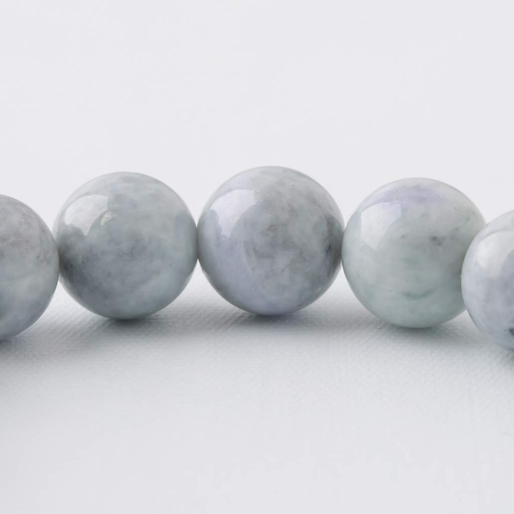 14cm Itoigawa Natural Jadeite Japanese National Jomon Power Stone Jadeite Workshop Special Paulownia Wood Quality Guarantee BR0241 (8mm beads, size)