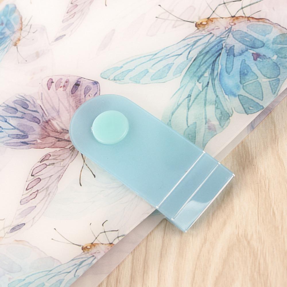 Lovely Cartoon Empty File Package Water Decal Storage Book Collecting Nail Sticker Storage