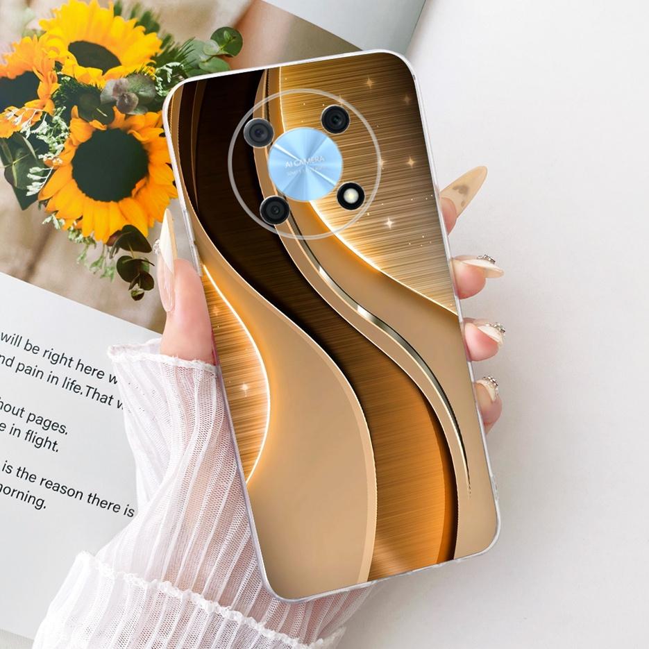 For Huawei Nova Y90 Case CTR-LX2 CTR-LX1 New Flowers Butterfly Painted Cover Soft Silicone Case For Huawei Nova Y90 NovaY90 Bags