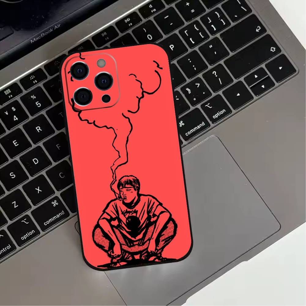 GTO G-Great T-Teacher O-Onizuka Чехол для телефона для iPhone 17,16,15,14,13,12,11 Plus,Pro Max,XS, Мягкий силиконовый черный чехол