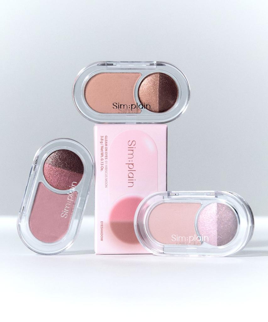 [НОВИНКА][2 шт.] Кисть для теней Glim On Eyes Dual Shadow Brush 1P
