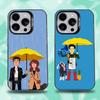 Чехол для телефона «Как я встретил вашу маму» Himym Для iPhone 16,15,14,13,12,11,Mini,Pro,E,SE4,XS,MAX Черный Матовый Конфетный Чехол